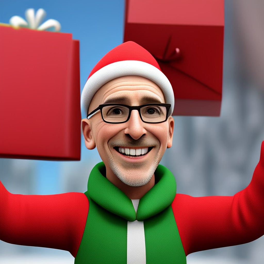 Зображення Ленса Уланоффа, створені на ігровому майданчику Apple Intelligence Image