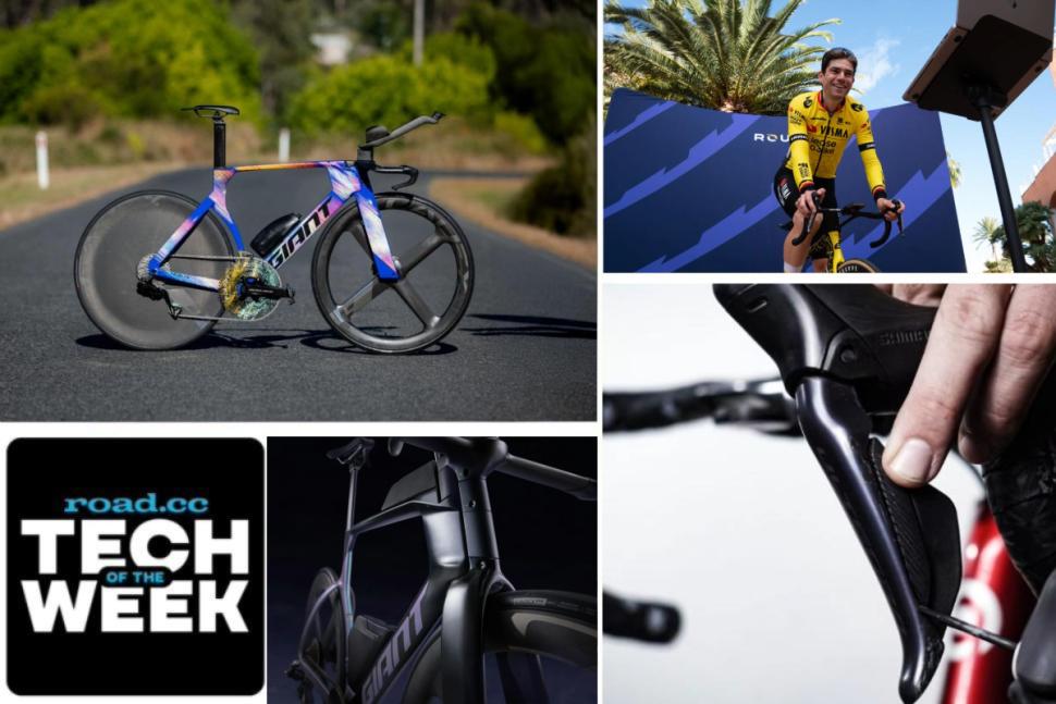 «All-in aero»: Giant запускає новий «легший, швидший» велосипед Trinity TT; «Нова глава, що поєднує швидкість, міцність і безпеку»: високопродуктивні шини Vredestein; Ремонтна фарба для потертих велосипедів і багато іншого
