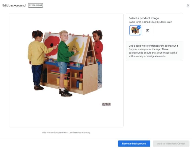 Як редагувати фон AI в Google Merchant Редагувати фон AI в Google Merchant