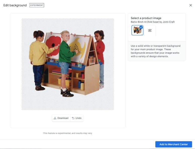 Фон зображення, видалений у Google Merchant Як виглядає фон зображення, видалений у Google Merchant