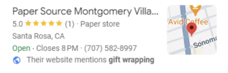 Веб -сайт згадує місцеве обґрунтування