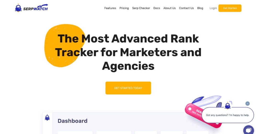 Serpwatch: Інструмент інтелекту SEO - Динамічний бізнес
