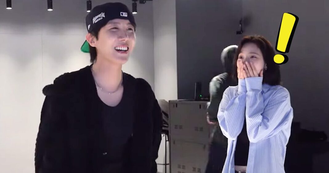 J-Hope BTS отримує увагу на його реакцію на помилку Аеспа Каріни
