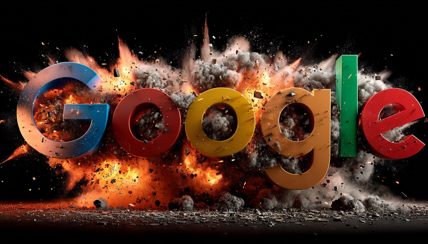 Оновлення логотипу Google вибухнути