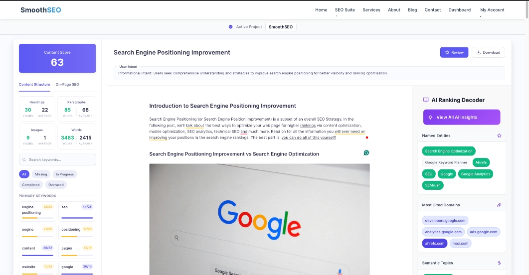 Smoothseo запускає ранг: перша платформа для створення вмісту з подвійним двигуном, побудована для оптимізації пошуку SEO та AI
