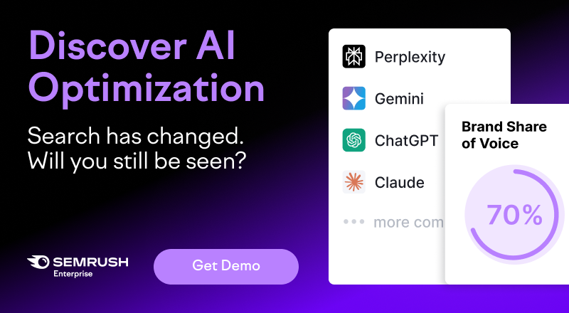 Semrush Discover Optimibaly AI