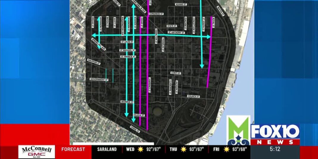 Зміни, що надходять на вулиці в мобільному пристрої
