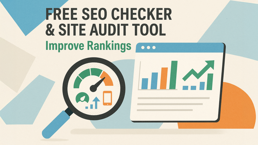 Безкоштовний інструмент аудиту SEO та аудиту сайту
