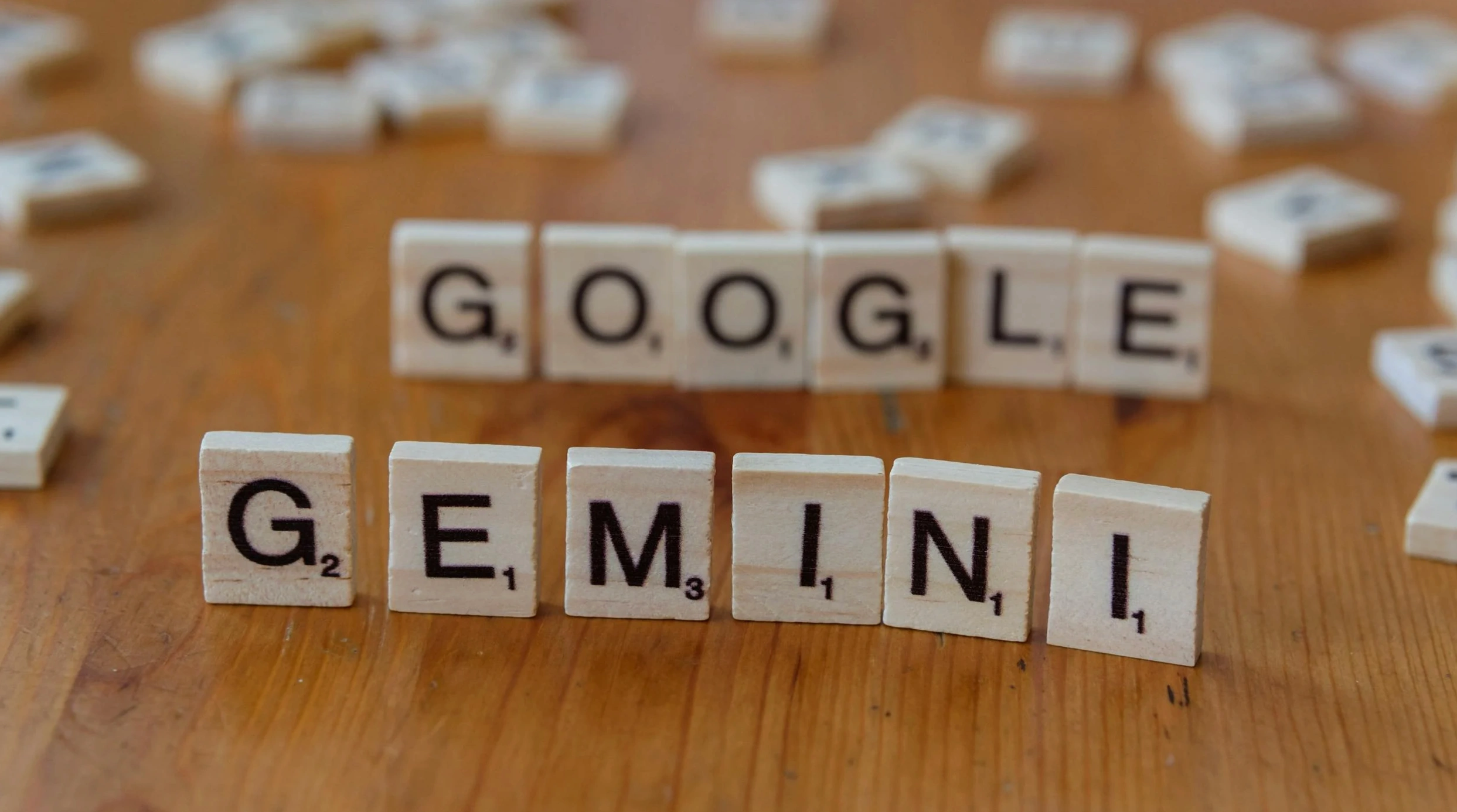 Блоки слів Google Gemini