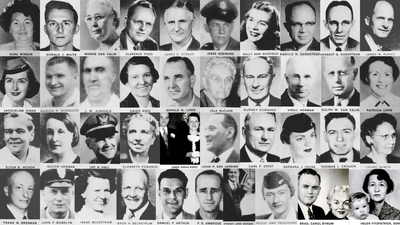 Жертви авіакатастрофи Лонгмонта