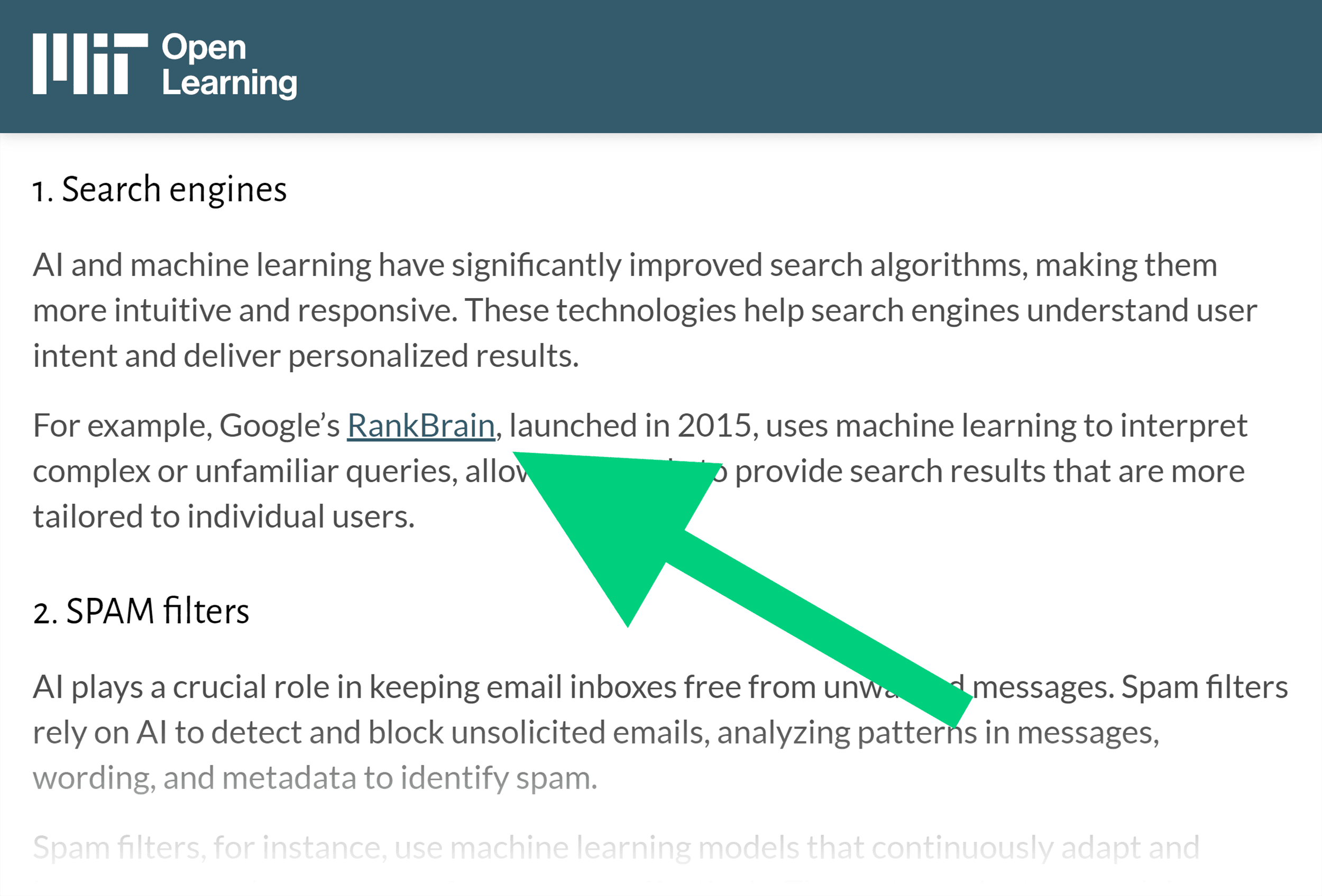 Массачусетський технологічний інститут – зворотне посилання на публікацію Backlinko RankBrain Массачусетський технологічний інститут – зворотне посилання на публікацію Backlinko RankBrain