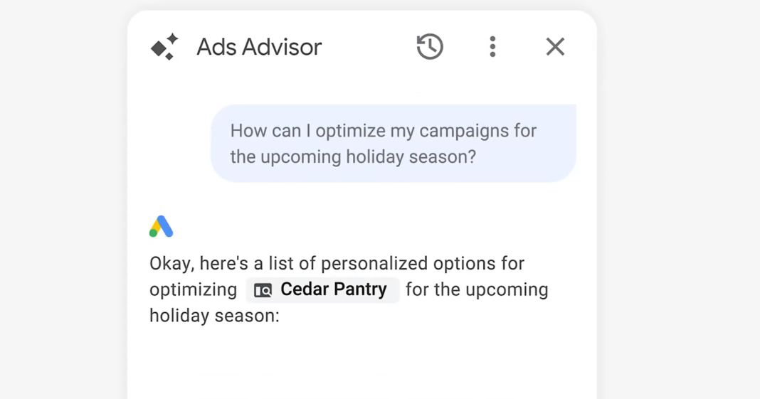 Google запускає Ads Advisor & Analytics Advisor у всьому світі
