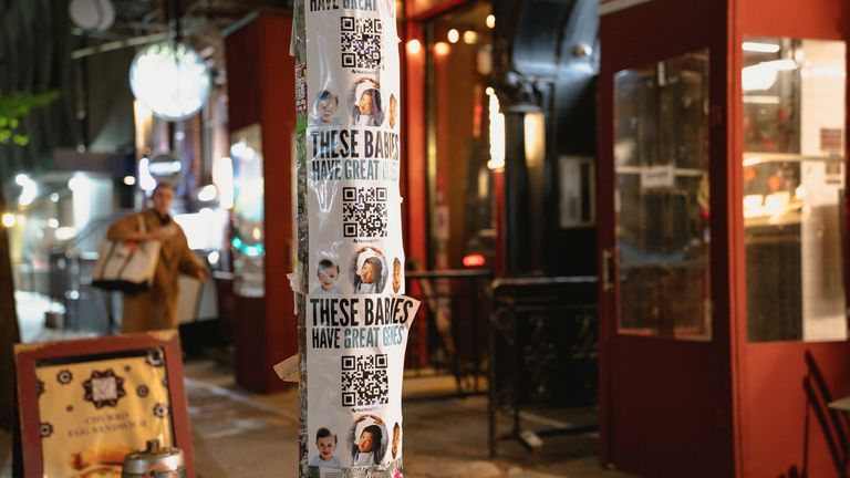 Реклама розміщується по всьому Великому Яблуку. Фото: 28NinetyFive / Nucleus Genomics