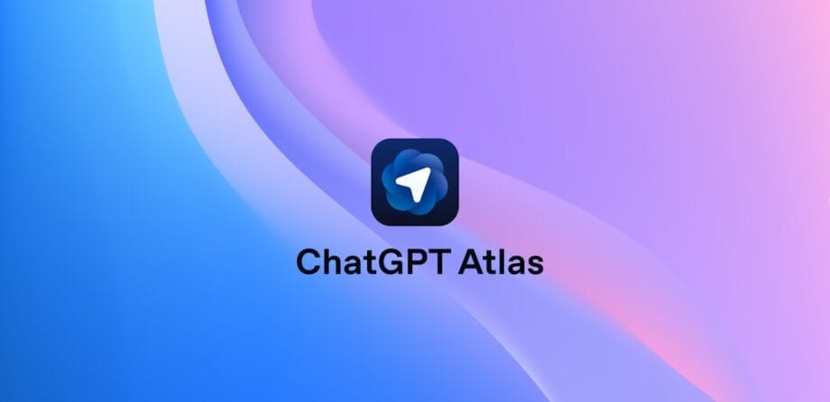 Значок програми Chatgpt atlas на абстрактному фоні