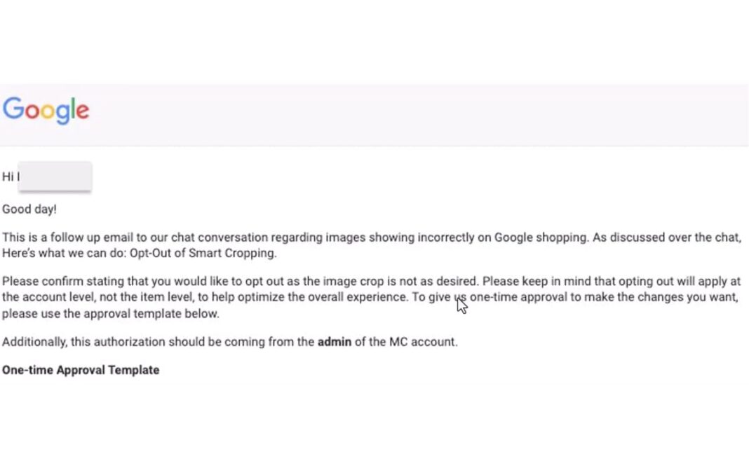 Інтелектуальне обрізання Google Shopping спотворює зображення продуктів без можливості відмови
